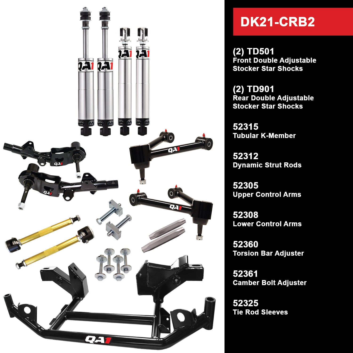 QA1 Drag Kit DK21-CRB2