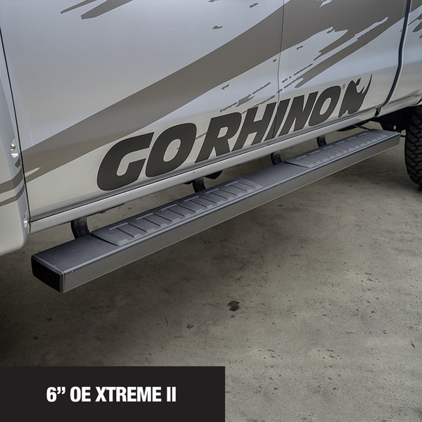 Go Rhino Chevrolet, Dodge, Ford, GMC... (Crew Cab Pickup - Leaf) Step Nerf Bar 680187B