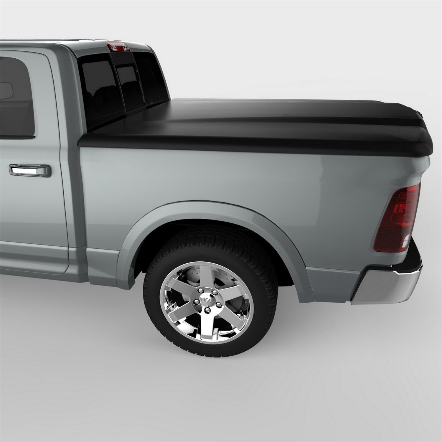 UnderCover UC3118S Elite Smooth Tonneau Cover, Smooth Gray Finish, Must Be Painted
