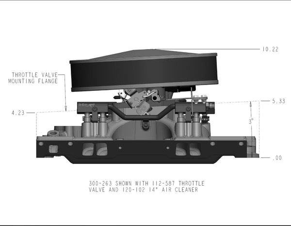 Holley EFI Engine Intake Manifold 300-263
