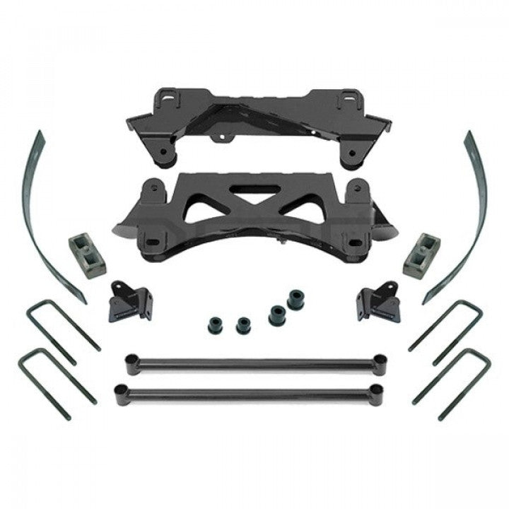 Fabtech FTS26003BK 6in. PERF SYS W/PERF FRT/STEALTH RR 95.5-04 TOYOTA TACOMA 4 CY L 2/4WD 6 LUG