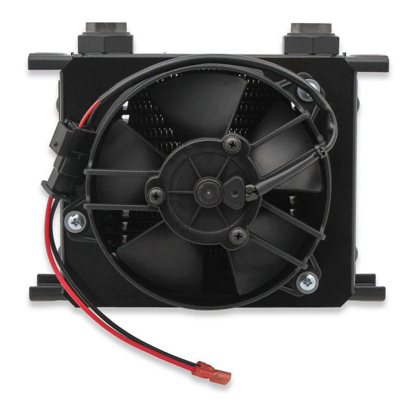 Earl's Performance Plumbing FP219ERL 19 ROW NARROW COOLER AND FAN PACK BLACK