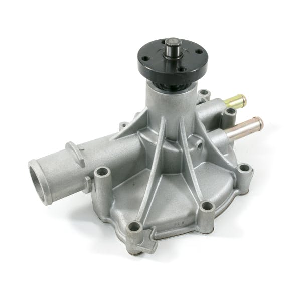 Top Street Performance HC8054 Aluminum Mechanical Water Pump Reverse Rotation, Satin