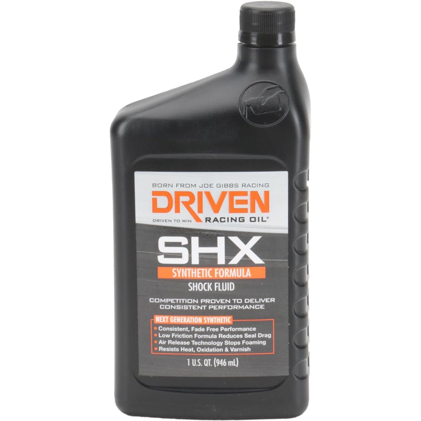 Driven Racing Oil 50040 SHX Synthetic Shock Fluid (1 qt. bottle)