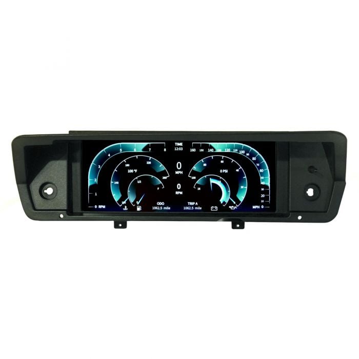 AutoMeter Products 7009 INVISION LCD DASH KIT, 72-76 A-BODY, DIRECT FIT DIGITAL DASH