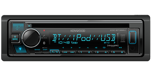 Kenwood KDC-BT382U CD Receiver with Bluetooth