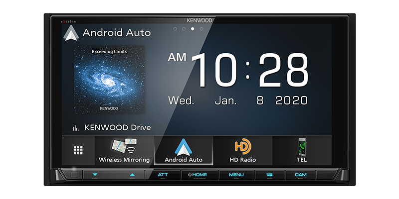 Kenwood Excelon DMX957XR 6.8" Digital Multimedia Receiver with Bluetooth and HD Radio