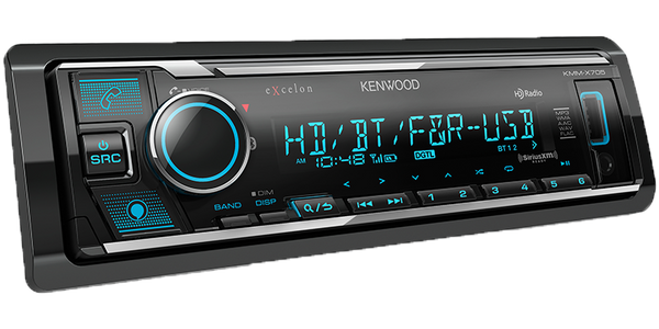 Kenwood Excelon KMM-X705 Digital Media Receiver with Bluetooth and HD Radio