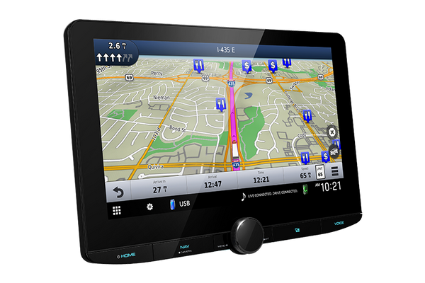 Kenwood Excelon Reference DNR1008RVS 10.1″ GPS Navigation System Multimedia Receiver