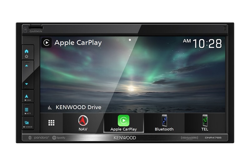 Kenwood DNR476S 2-DIN in-Dash Digital Media Navigation 6.8" Touchscreen Receiver