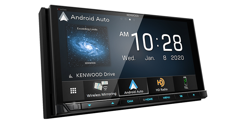Kenwood Excelon DDX9907XR DVD Receiver with Bluetooth and HD Radio