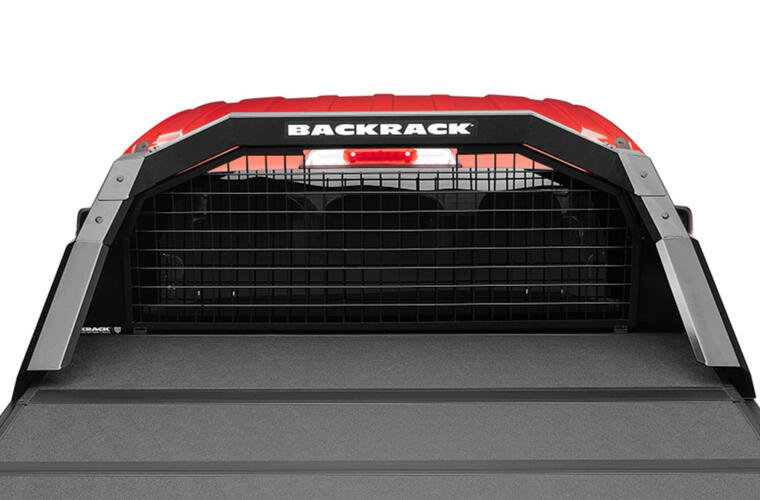 BACKRACK CAB SAFETY SCREEN; EXCLUSIVE TO TRACE RACK; 15-22 FORD F150 SC9001