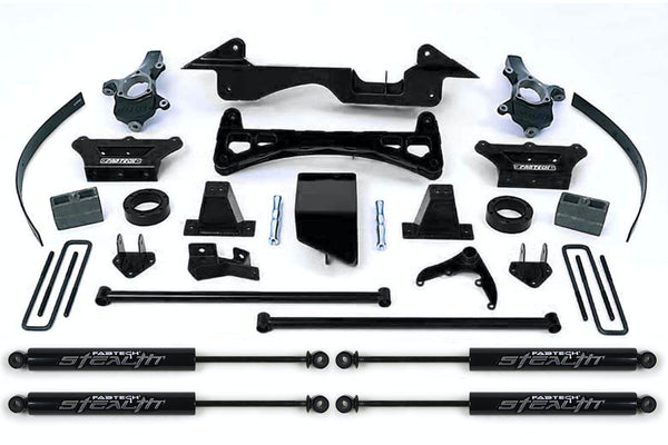 Fabtech K1005M 6in. PERF SYS W/STEALTH 88-98 GM K1500 PU 4WD/92-99 SUB/2DR B LZR/4DR TAHOE 4WD