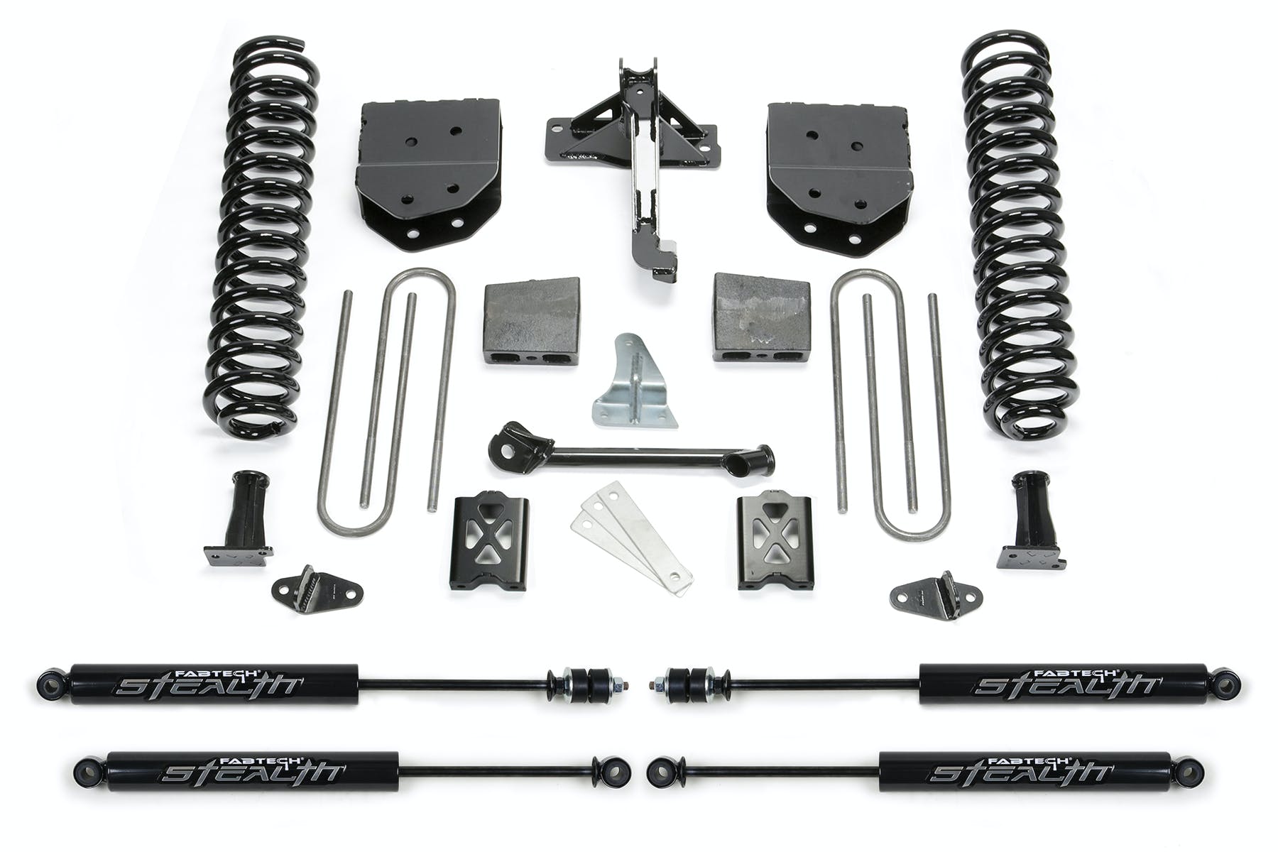 Fabtech K20101M 6in. BASIC SYS W/STEALTH 05-07 FORD F250 4WD W/FACTORY OVERLOAD