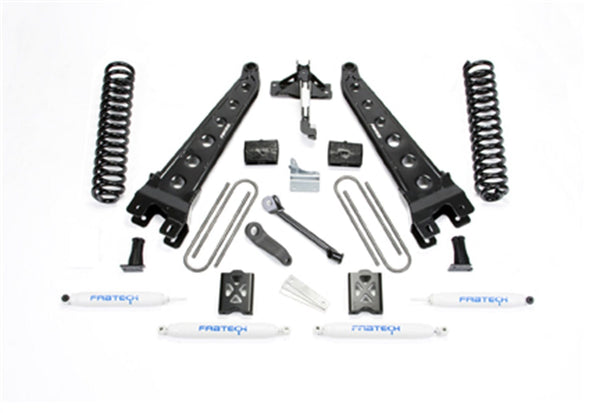 Fabtech K20112 6in. RAD ARM SYS W/COILS/PERF SHKS 05-07 FORD F350 4WD