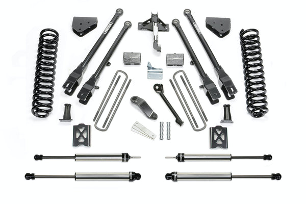Fabtech K2013DL 6in. 4LINK SYS W/COILS/DLSS SH KS 05-07 FORD F250 4WD W/O FACTORY OVERLOAD