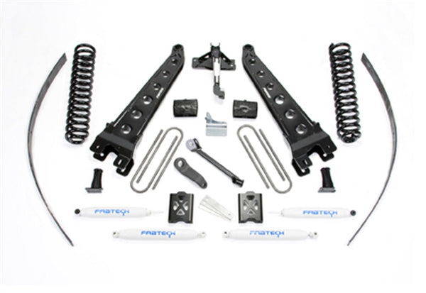 Fabtech K20152 8in. RAD ARM SYS W/COILS/PERF SHKS 05-07 FORD F350 4WD