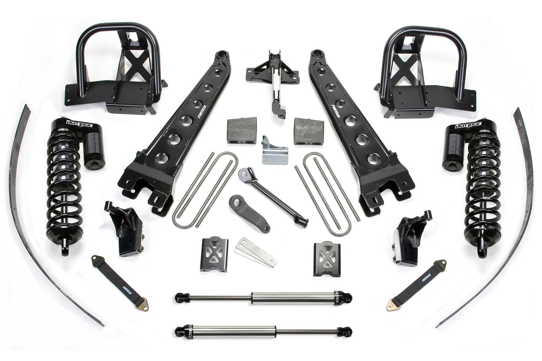 Fabtech K20341DL 8in. RAD ARM SYS W/DLSS 4.0 C/O/RR DLSS 08-10 FORD F250 4WD W/FACTORY OVERLOAD