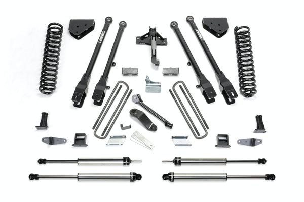 Fabtech K20371DL 10in. 4LINK SYS W/COILS/DLSS SHKS 08-10 FORD F350 4WD