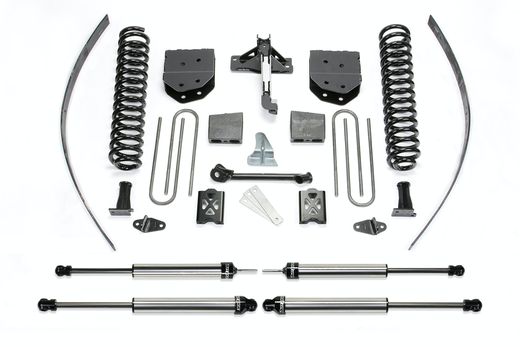Fabtech K20391DL 8in. BASIC SYS W/DLSS SHKS 05-07 FORD F250 4WD W/FACTORY OVERLOAD