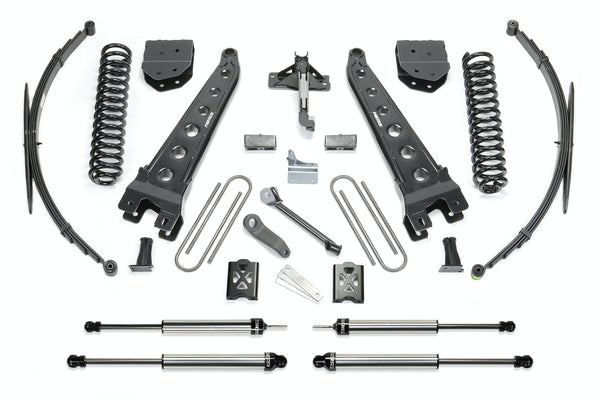 Fabtech K2048DL 10in. RAD ARM SYS W/COILS/DLSS SHKS 05-07 FORD F250/350 4WD