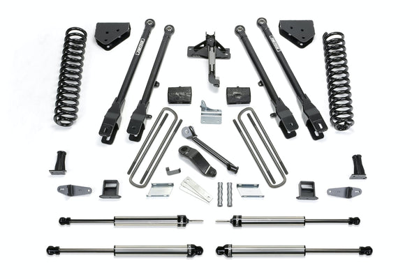 Fabtech K2054DL 6in. 4LINK SYS W/COILS/DLSS SHKS 08-10 FORD F450/F550 4WD