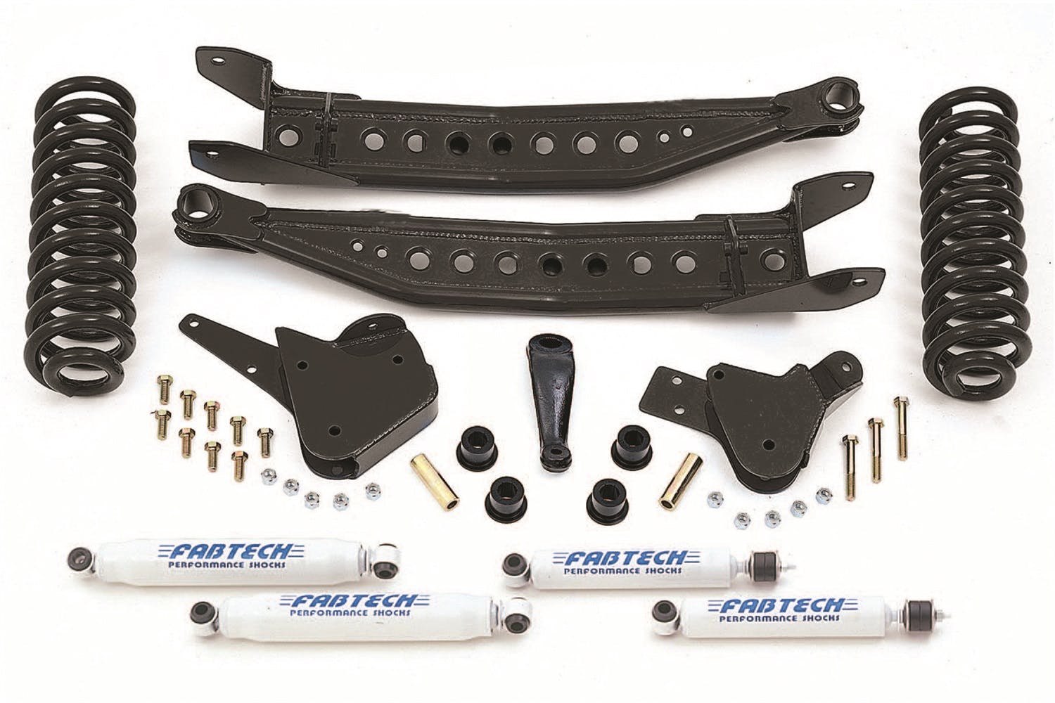Fabtech K2061 6in. PERF SYS W/PERF SHKS 05-07 FORD F250 2WD V10/DSL