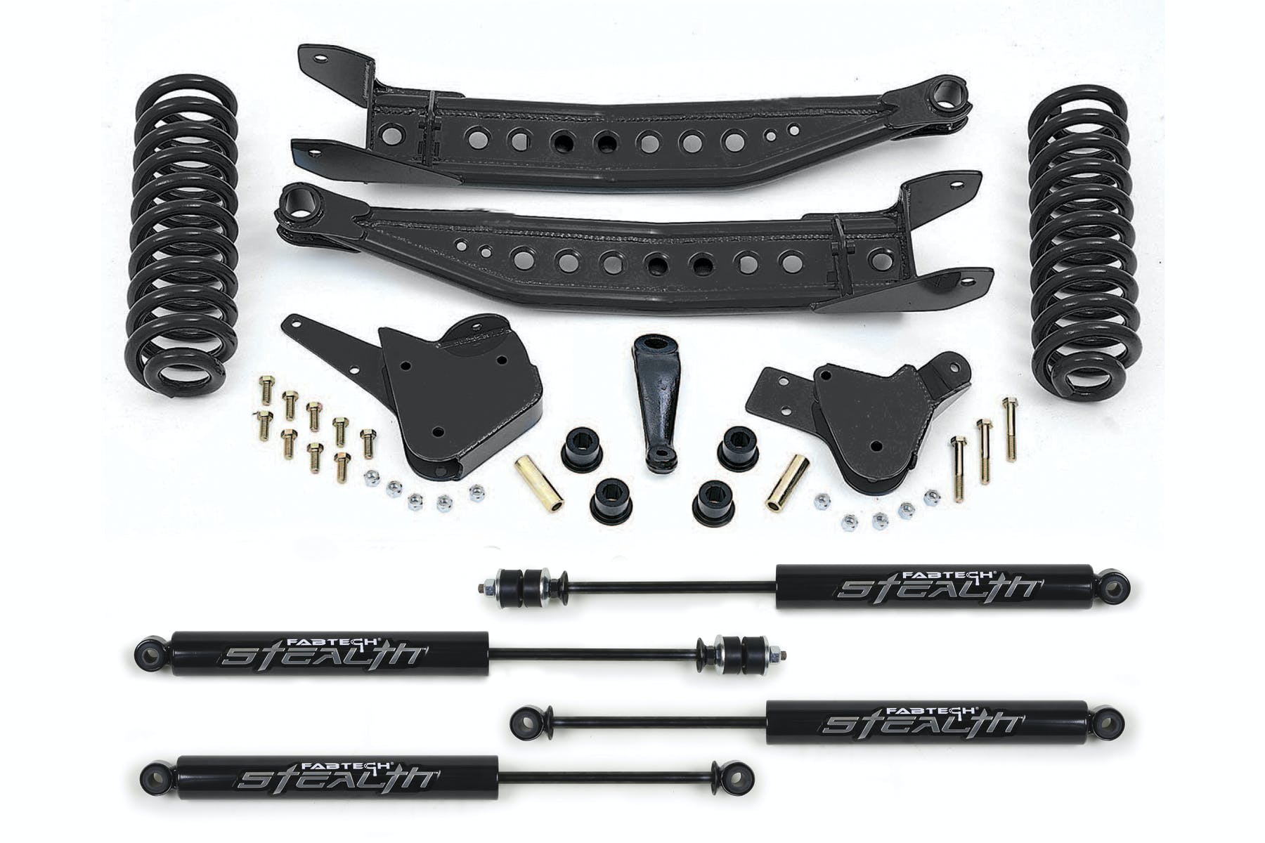 Fabtech K2061M 6in. PERF SYS W/STEALTH 05-07 FORD F250 2WD V10/DSL
