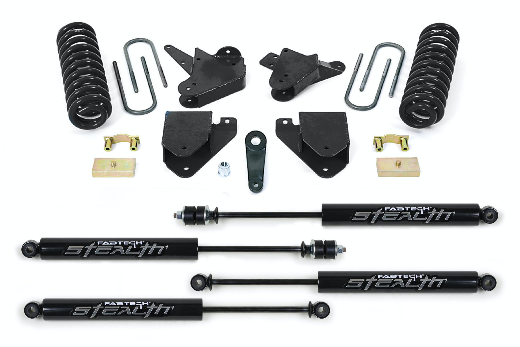 Fabtech K2062M 6in. BASIC SYS W/STEALTH 08-10 FORD F250 2WD V10/DSL