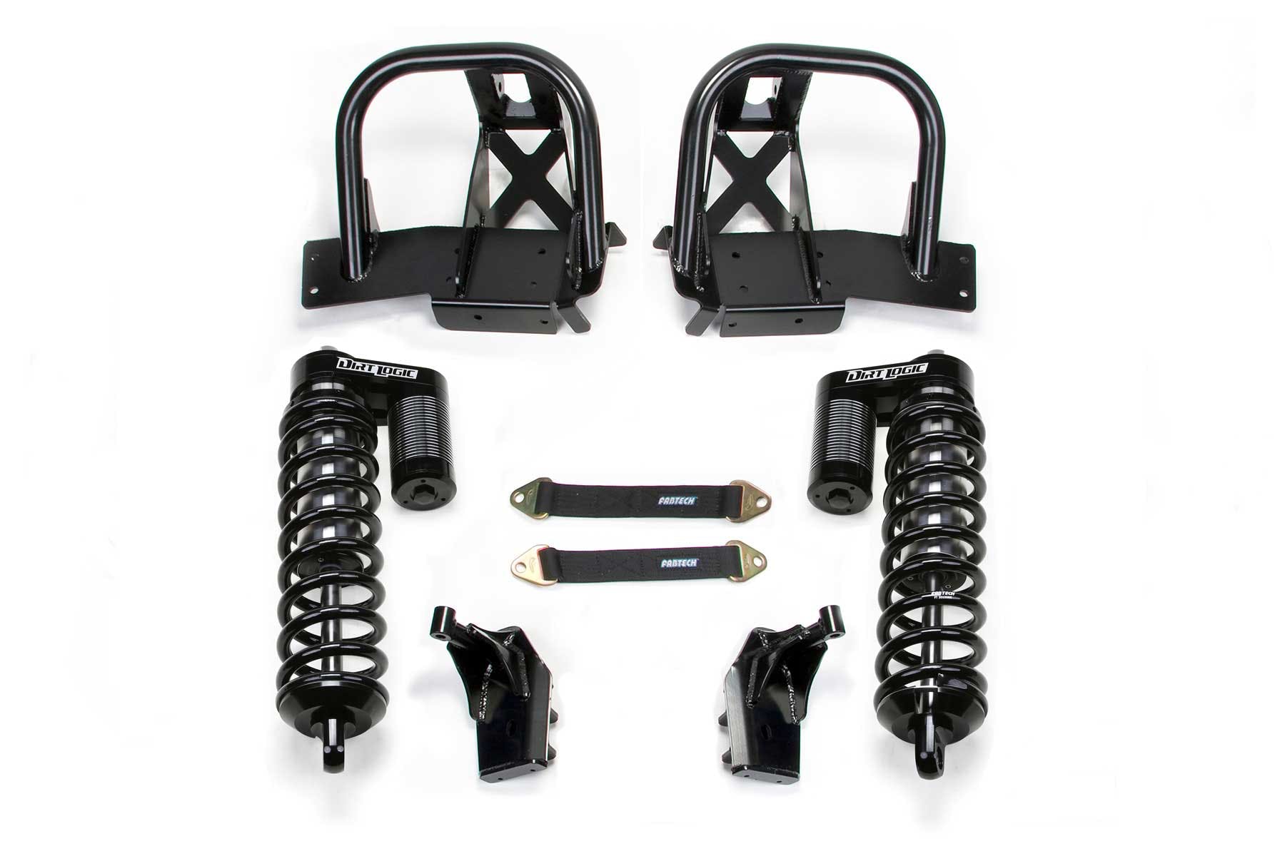 Fabtech K2073DL 8in. C/O CONV SYS DLSS 4.0 C/O/HOOPS ONLY 08-10 FORD F250/350 4WD