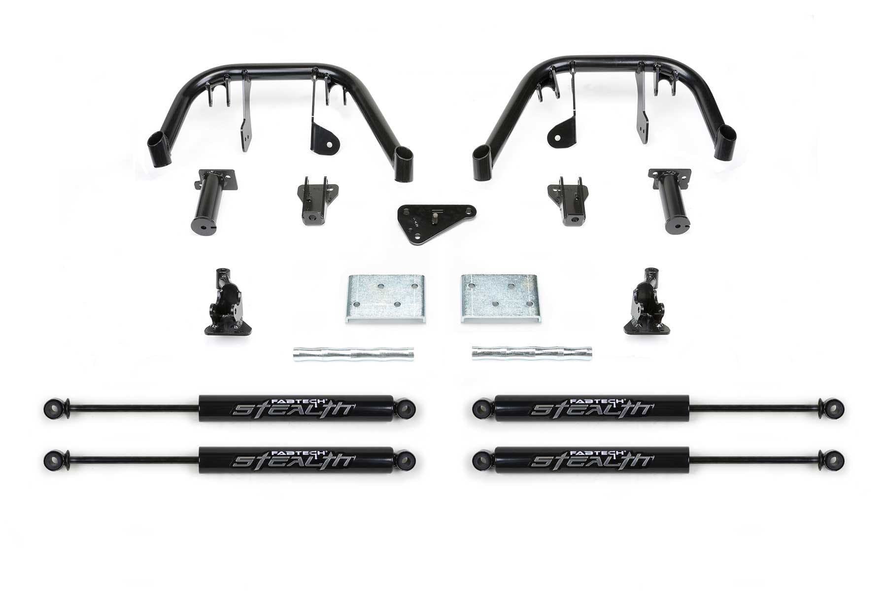Fabtech K2075M 6in. MULTIPLE FRT SHK SYS W/STEALTH 08-10 FORD F250/350 4WD