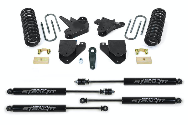 Fabtech K2093M 4in. BASIC SYS W/STEALTH 99-00 FORD F250/350 2WD GAS