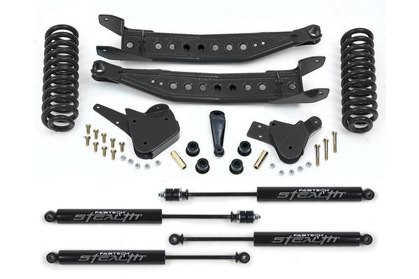 Fabtech K2096M 4in. PERF SYS W/STEALTH 01-04 FORD F250/350 2WD GAS/00-05 EXCURSION 2WD W/GAS