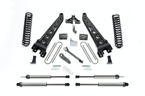 Fabtech K2119DL 6in. RAD ARM SYS W/COILS/DLSS SHKS 2008-14 FORD F250 4WD