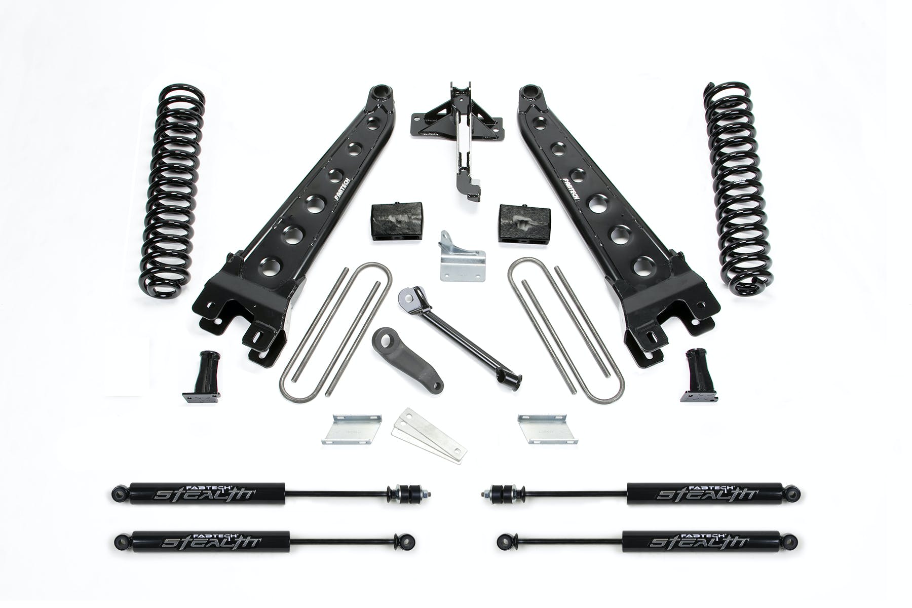 Fabtech K2119M 6in. RAD ARM SYS W/COILS/STEALTH 2008-15 FORD F250 4WD