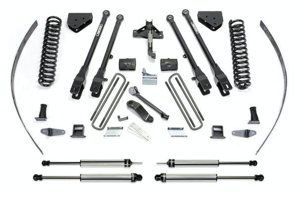 Fabtech K2126DL 8in. 4LINK SYS W/COILS/DLSS SH KS 2008-14 FORD F250 4WD W/FACTORY OVERLOAD