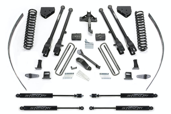 Fabtech K2126M 8in. 4LINK SYS W/COILS/STEALTH 2008-15 FORD F250 4WD W/FACTORY OVERLOAD