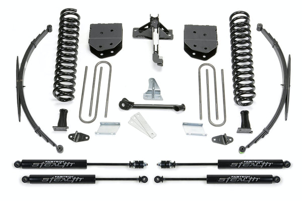 Fabtech K2127M 8in. BASIC SYS W/STEALTH/RR LF SPRNGS 2008-15 FORD F250/350 4WD