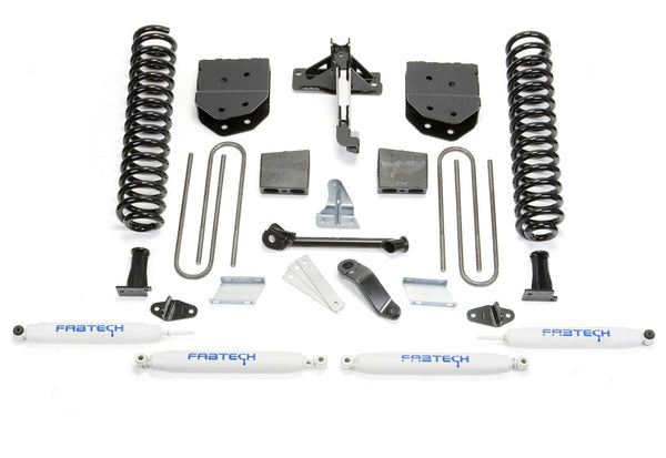 Fabtech K2130 6in. BASIC SYS W/PERF SHKS 2008-11 FORD F350/450 4WD 8LUG