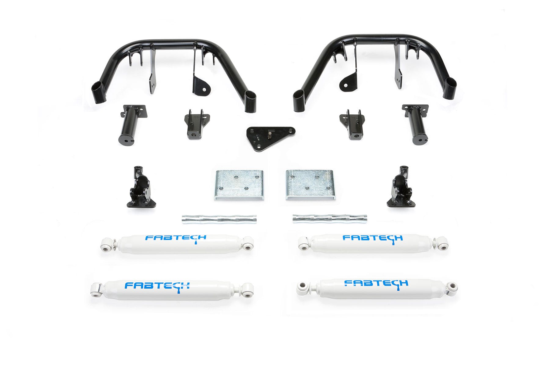 Fabtech K2134 8in. MULTIPLE FRTSHK SYS W/PERF SHKS 2011 FORD F250/350 4WD