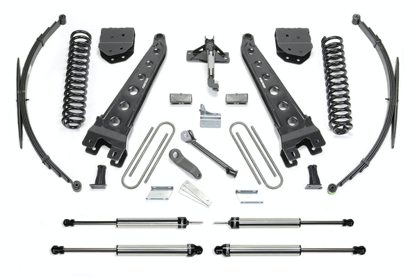 Fabtech K2147DL 10in. RAD ARM SYS W/COILS/DLSS SHKS 2011-15 FORD F250 4WD