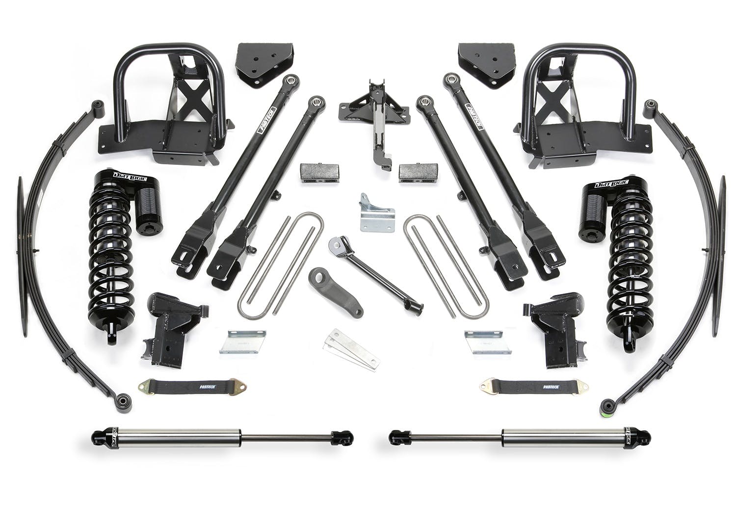 Fabtech K2152DL 10in. 4LINK SYS W/DLSS 4.0 C/O/RR DLSS 2011-15 FORD F250 4WD
