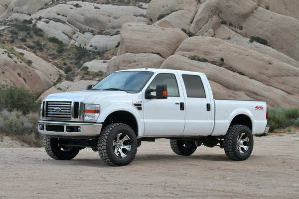 Fabtech K2160 4in. BUDGET SYS W/PERF SHKS 2011 FORD F250/350/450 4WD 8 LUG ONLY