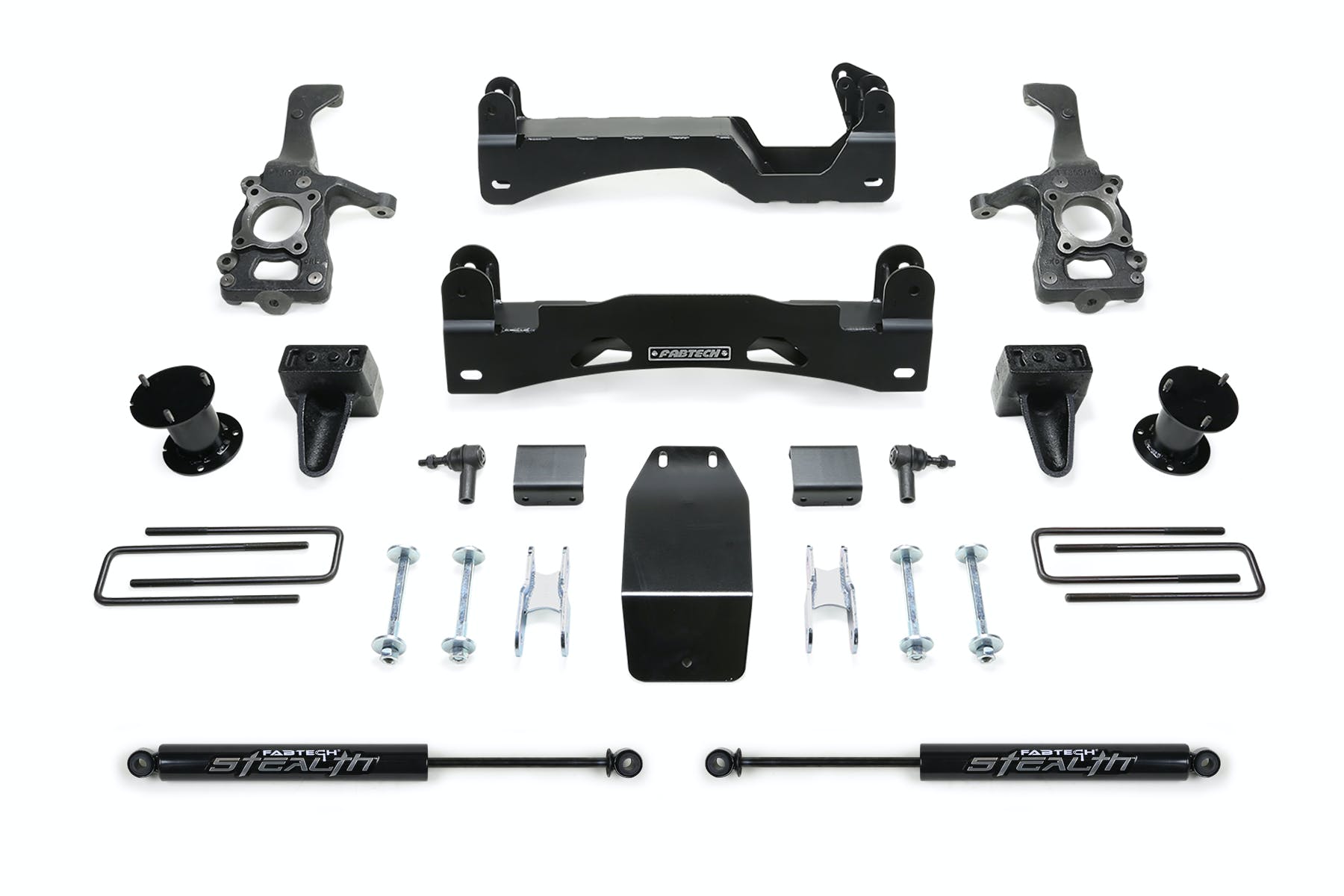 Fabtech K2194M 6in. BASIC SYS W/STEALTH 2015 FORD F150 4WD