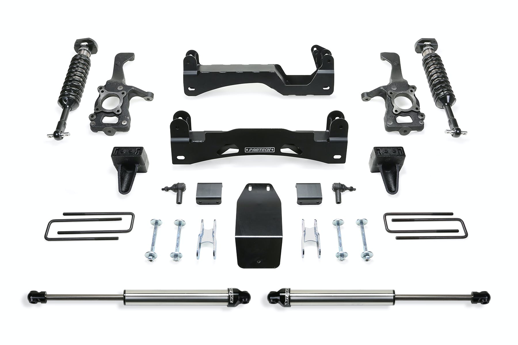 Fabtech K2195DL 6in. PERF SYS W/DLSS 2.5 C/O/RR DLSS 2015 FORD F150 4WD