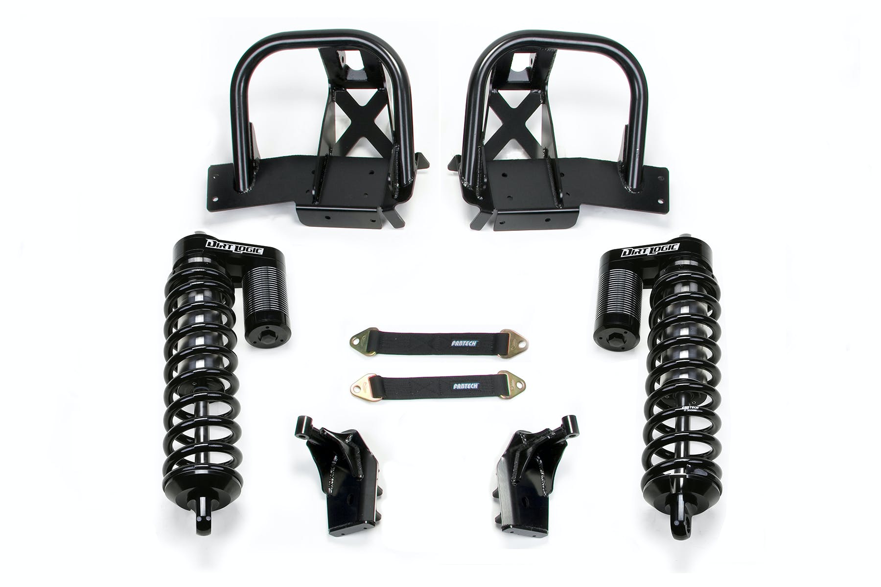 Fabtech K2162DL 10in. C/O CONV SYS DLSS 4.0 C/O/HOOPS ONLY 2011-15 FORD F250/350 4WD