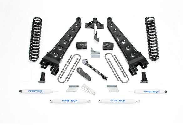 Fabtech K2131 6in. RAD ARM SYS W/COILS/PERF SHKS 2008-11 FORD F350/450 4WD 8LUG