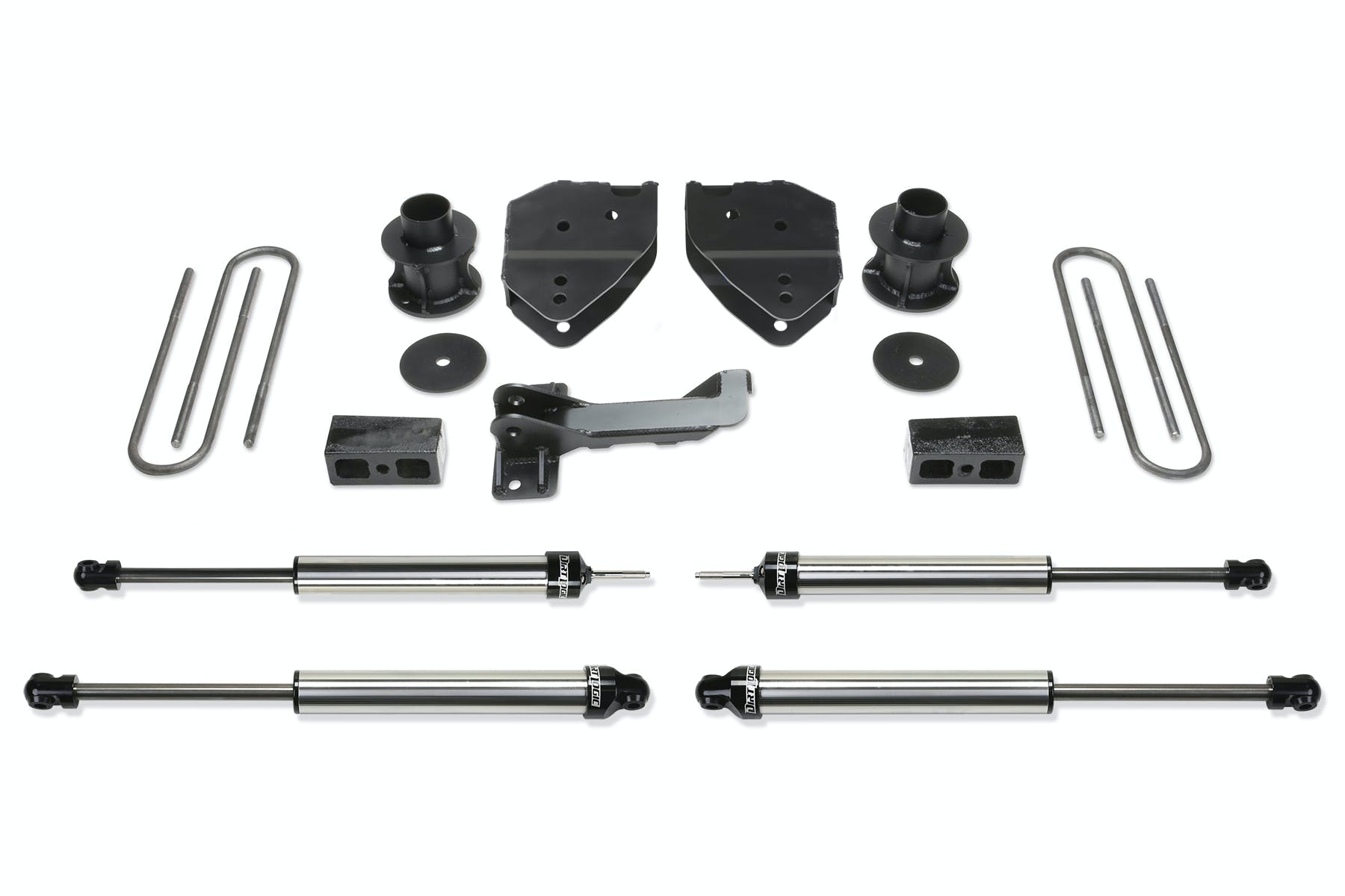 Fabtech K2213DL 4in. BUDGET SYS W/DLSS SHKS 2017 FORD F250/350 4WD