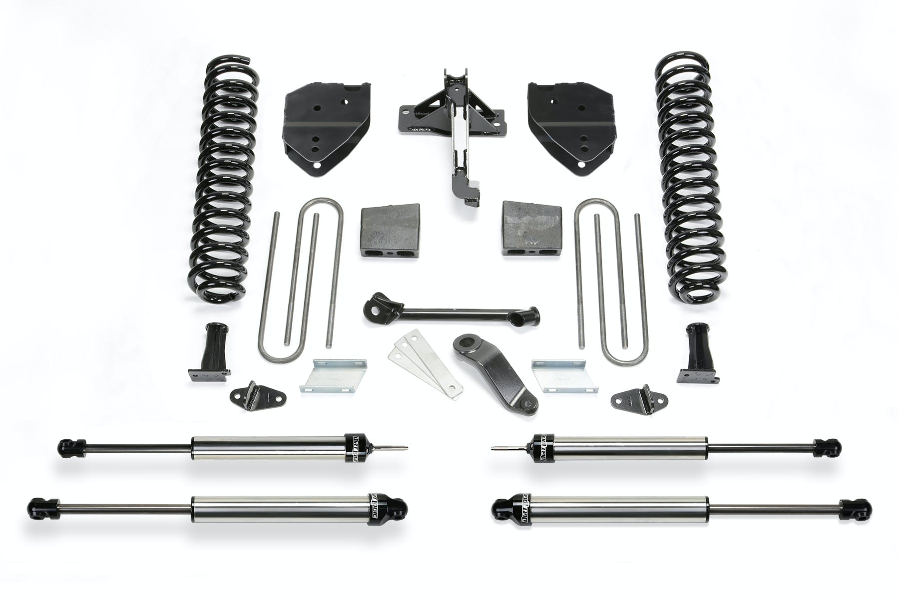 Fabtech K2214DL 4in. BASIC SYS W/DLSS SHKS 2017 FORD F250/F350 4WD