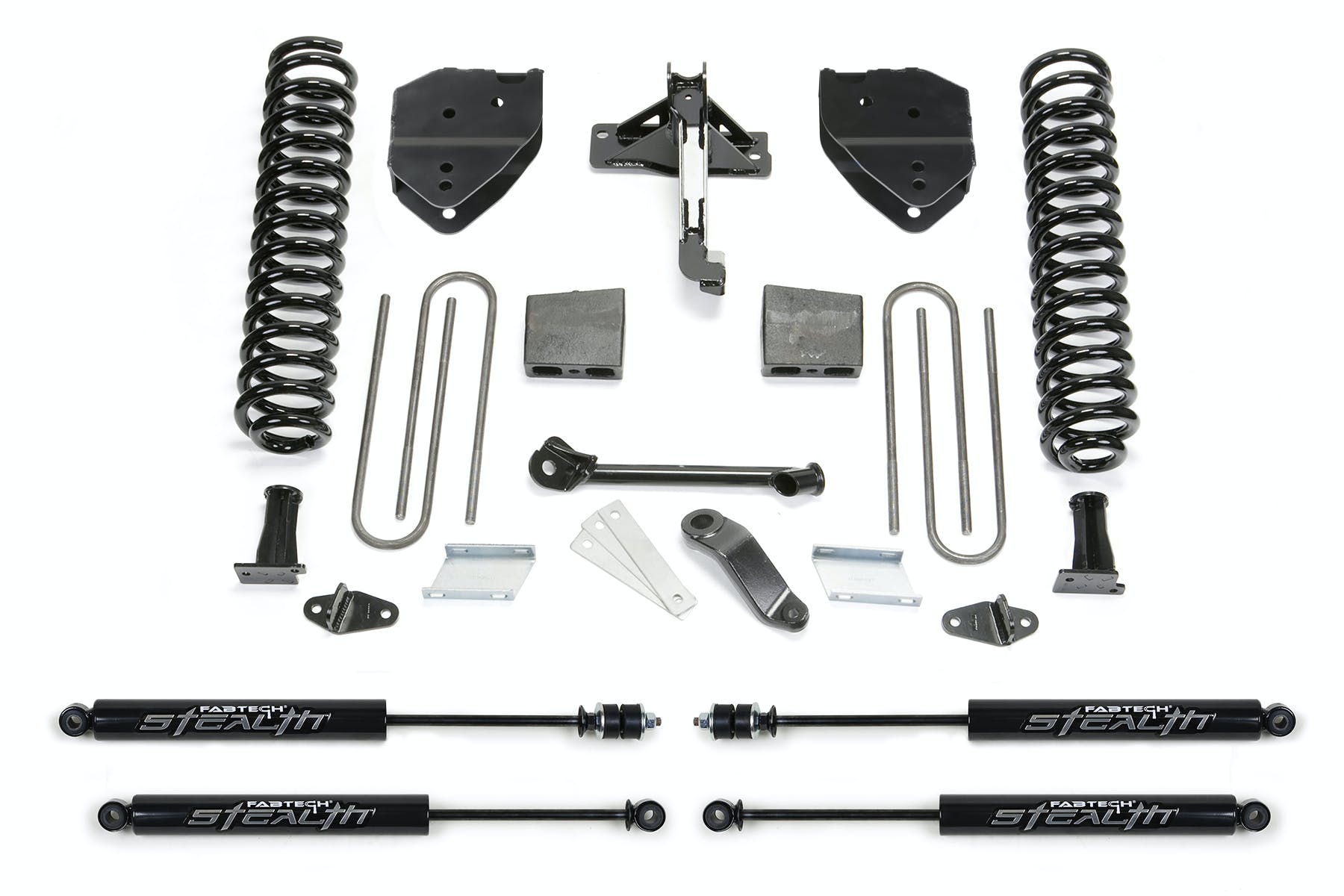 Fabtech K2214M 4in. BASIC SYS W/STEALTH 2017 FORD F250/F350 4WD
